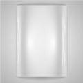Blank paper/steel background Royalty Free Stock Photo