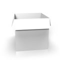 Blank paperbox for use as a template Royalty Free Stock Photo