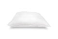 Blank pillow isolated on white background. Empty cushion for your design. Clipping paths object Royalty Free Stock Photo