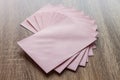 Blank pink envelopes Royalty Free Stock Photo
