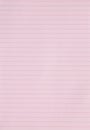 Blank pink lined paper background or textured Royalty Free Stock Photo