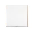 Blank pizza box with copy space Royalty Free Stock Photo