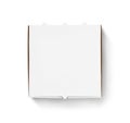 Blank pizza box design mock up top view Royalty Free Stock Photo