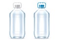Blank plastic bottles