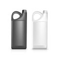 Blank Plastic Jerrycan Canister Gallon Oil Royalty Free Stock Photo