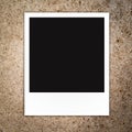 Blank polaroid photo frame Royalty Free Stock Photo