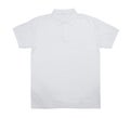 Blank Polo shirt color white front view