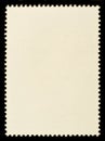 Blank Postage Stamp Royalty Free Stock Photo