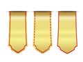 Blank premium ribbon gold set