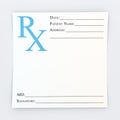 Blank prescription Royalty Free Stock Photo