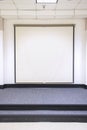 Blank Projection Screen Royalty Free Stock Photo