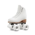 a blank Quad Roller Skate isolated on a white background