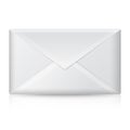 Blank realistic vector closed envelope. Isolated Royalty Free Stock Photo