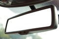 Blank Rearview mirror Royalty Free Stock Photo