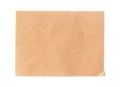 Blank recycled brown paper sheet