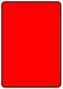 Blank Red Sign Royalty Free Stock Photo