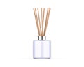 Blank reed diffuser aroma stick fragrance scent perfume paper box packaging for mockup template