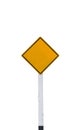 Blank road sign Royalty Free Stock Photo