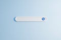 Blank serch bar on blue background