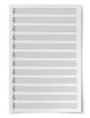 Blank Sheet Music Composition Manuscript Staff