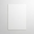 A blank sheet of paper is Royalty Free Stock Photo