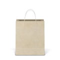 Blank shopping bag mockup