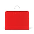 Blank shopping bag mockup