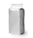 Blank silver product packaging