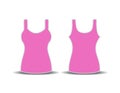 Blank singlet template