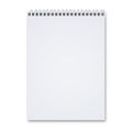 Blank Sketch pad Royalty Free Stock Photo