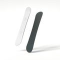 Blank snowboard mockup. 3d rendering