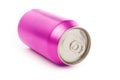 Blank soda can Royalty Free Stock Photo
