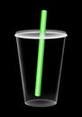 Blank soft drink cup