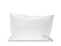 Blank soft pillow on white background