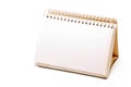 Blank spiral notebook Royalty Free Stock Photo