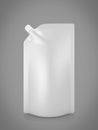 Blank spout pouch with cap or doy pack Royalty Free Stock Photo