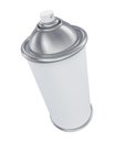 Blank Spray Can Royalty Free Stock Photo