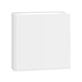 Blank square book cover