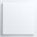 A blank square canvas inviting creativity and imagination for artists to explore their artistic expressions and designs freely. Royalty Free Stock Photo