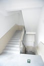Blank stairways