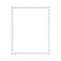 Blank stamp frame