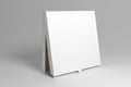 Blank standing 3D rendering pizza box mock up template Royalty Free Stock Photo