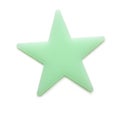 Blank star toy closeup