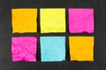 Blank Sticky Notes