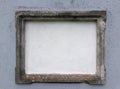 Blank stone frame