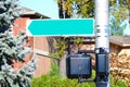 Blank Street Sign Royalty Free Stock Photo