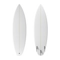 Blank surfboard Royalty Free Stock Photo