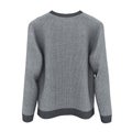 Blank Sweater on white background. Front view. 3D illustration, Clipping Path