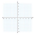 The blank system graph in two dimensions. Rectangular orthogonal coordinate plane with axes X and Y on squared grid.