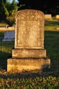 Blank tombstone Royalty Free Stock Photo